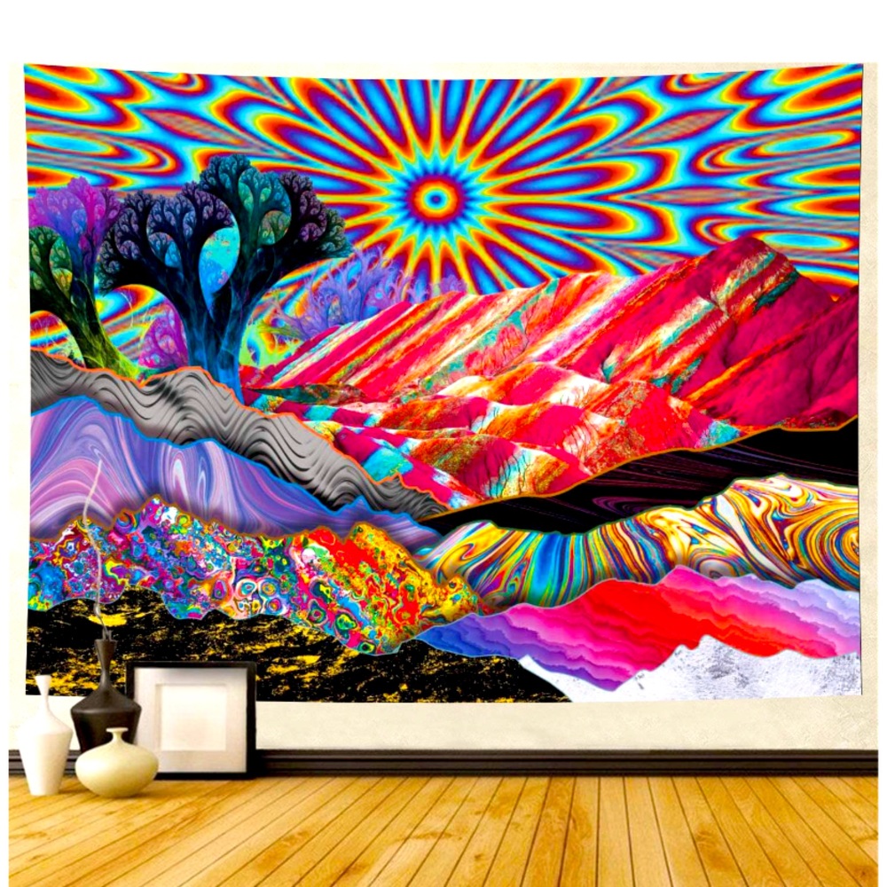 SOLD psychedelic tapestry